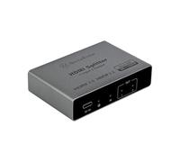 Silverstone HS12 - Divisor HDMI 2.0 4K - 1 Entrada 2 Salidas,SST-HS12, Interruptor de señal AV