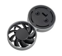 SilverStone IMF70-BC - Kit de ventilador industrial de 70 mm para refrigeraciones líquidas All-In-One de las series IceMyst y Hailstone, SST-IMF70-BC (Compatibilidad IM360,IM280,IM240,HT360)