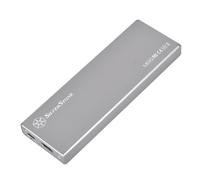 SilverStone MS10C Caja Externa SSD M.2 USB-C Plata
