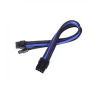SilverStone PP07-PCIBA Cable Extensor de Alimentación 8 Pin a PCI-E 6+2 Pin 25cm Negro/Azul