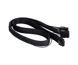 Silverstone PP14-EPS câble électrique Noir 2 x EPS 8-pin