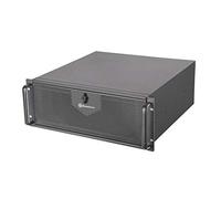 Silverstone RM42-502, Chasis de Servidor de Montaje en Rack de 4U, 240mm AIO, USB Tipo-C, Cerradura Kensington, SST-RM42-502B