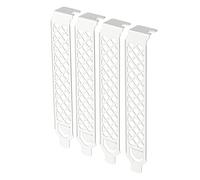 Silverstone SST-AEROSLOT2W - Aeroslots Gen 2 Cubiertas ventiladas para zócalos de expansión, Blanco