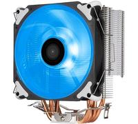 SilverStone SST-AR12-RGB Argon - Ventilador para CPU con 4 tubos de calor, tecnología de contacto directo y ventilador PWM RGB de 120 mm