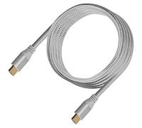 Silverstone SST-CPH01C-1800 - Cable HDMI de Primera Calidad y Ultra Alta Velocidad de 1,8m, 4K, 2.0b, 60Hz, 18Gbps, ARC, HDR, 3D, Ethernet, Gris Marengo
