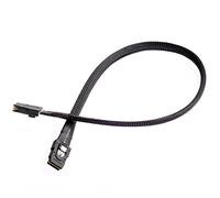 SilverStone SST-CPS02 - Cable con blindaje grueso Interno Mini SAS SFF8088 a SFF8088 36pin, 0.5M