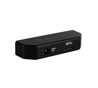 SilverStone SST-EP02 - Adaptador conversor USB 3.0 a SATA, Acepta HDD o SSD de 2,5” o 3,5”, negro