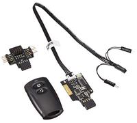 SilverStone SST-ES02-USB - Interruptor de Control 2,4G inalámbrico para Encender/Resetear el Ordenador, USB 2.0 9-Pines