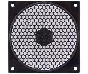 SilverStone SST-FF121B - Rejilla para ventilador de 120mm y filtro de polvo, negro
