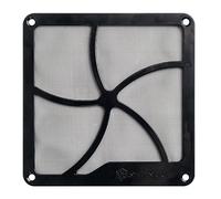 SilverStone SST-FF122B - Rejilla para ventilador de 120mm y filtro de polvo, imán, negro