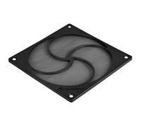 Silverstone SST-FF144B - Filtro de Polvo de Ventilador HiFlow de 140mm, magnético, Negro