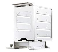 SilverStone SST-G11909510-RT - Jaula para Disco Duro (3,5", para Caja de Montaje en Rack RM400, RM41-506, RM41-H08)