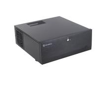 SilverStone SST-GD07B - Grandia HTPC ATX Carcasa de Ordenador, Rendimiento silencioso con Alto Flujo de Aire, Negro