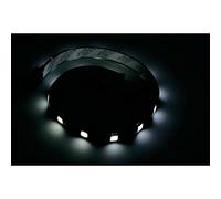 SilverStone SST-LS01W - Cinta de luz modding para Carcasa de PC, luz LED Blanca Brillante, 30cm, 15LEDs