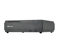 SilverStone SST-ML07B - Carcasa de Ordenador Milo Slim HTPC Mini-ITX, Negro