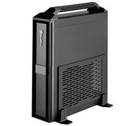 SilverStone SST-ML08B-H - Carcasa de Ordenador Milo Slim HTPC Mini-ITX, con asa, Negro