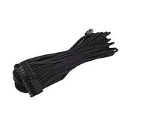 SilverStone SST-PP06B-MB55 - Cable enfundado para FA de 55cm Placa Base 24pin(20+4), Negro