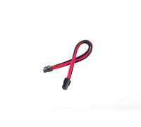 SilverStone PP07-IDE6BR Cable Extensor de Alimentación 6 Pin a PCI-E 6 Pin Macho/Hembra 25cm Negro/Rojo