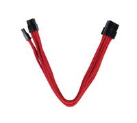 SilverStone PP07-PCIR Cable Extensor de Alimentación 8 Pin a PCI-E 6+2 Pin 25cm Rojo