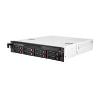 Silverstone SST-RM21-308 - Caja de Servidor de Montaje en Rack de 2U Compatible con 8X SAS/SATA y 6 GB/s Mini-SAS SFF-8087