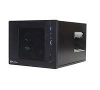 SilverStone SST-SG05BB-Lite - Carcasa de ordenador compacta cubo Sugo Mini-ITX, negro