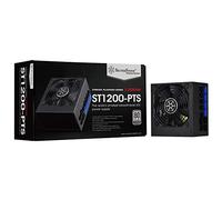 SilverStone SST-ST1200-PTS - Strider Platinum Series, 1200W 80 Plus Platinum, fuente de alimentación ATX PC, ventilador de 120 mm HYB, 140 mm de profundidad, 100% modular