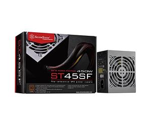 SilverStone SST-ST45SF v 3.0 - Serie Strider SFX, Fuente de alimentación PC 450W 80 Plus Bronce, Baja sonoridad 120mm