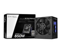 SilverStone SST-ST85F-PT - Serie Strider Platinum, 850W 80 Plus Platinum ATX PC Fuente de alimentación, 120mm, 100% modular