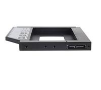 Silverstone SST-TS09 - Adaptador interno de disco duro para portátil, negro