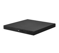 SilverStone SST-TS14B - Adaptador para SSD o HDD de 2,5” 9,5mm+ Extensión para portátil de carcasa externa delgada SATA USB 2.0 para 9,5mm grabador CD/DVD, Aluminio, negro