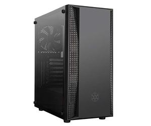 Silverstone Technology 22116 SST-FAB1-G - Estuche para Computadora de Juego Fara Tower ATX, Diseño Elegante, Panel Lateral de Vidrio Templado