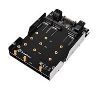SilverStone Technology 3.5" a 2 x M.2 SATA y 1 x M.2 PCIE NVMe Adapter SDP12