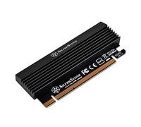 SilverStone Technology Adaptador PCIe NVMe Slim M.2 M Key a PCIe X4 con disipador térmico Integrado ECM23