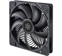SilverStone Technology Air Penetrator 184i Pro, Ventilador canalizador de Aire Mejorado de 180mm con Control PWM, SST-AP184i-PRO