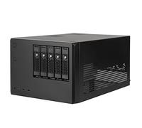 SilverStone Technology CS351 Chasis NAS de Alto Rendimiento Intercambiable en Caliente de 5 bahías SAS-12G / SATA-6G CS351B