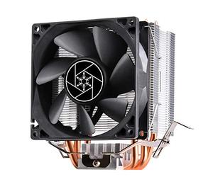 SilverStone Technology - Disipador térmico de CPU de 125 mm de Alto para zócalo Intel LGA115X/1366/2011/2066 y AMD Socket AM2/AM3/AM4/FM1/FM2 KR02