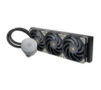 Silverstone Technology Hailstone 360 Optimum - Enfriador líquido todo en uno con ventiladores industriales, SST-HT360 (negro)