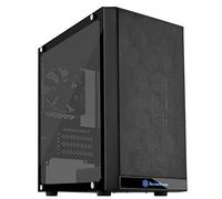 SilverStone Technology Micro-ATX - Carcasa de Cristal para Ordenador PS15B-G