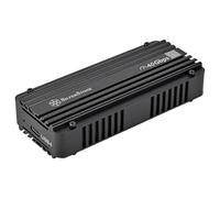 SilverStone Technology MS12-40G USB 4 NVMe M.2 SSD con refrigeración Activa, SST-MS12B-40G