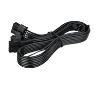 SilverStone Technology PP15-EPS, Cable 2 x EPS 8 pines (FA) a PCIe Gen5 12V-2x6 (GPU) 12+4 pines, SST-PP15-EPS