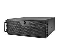 SilverStone Technology RM44 - Chasis de Servidor de 4U para Montaje en Rack con Capacidad de refrigeración líquida Mejorada (hasta radiador de 360 mm), SST-RM44
