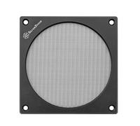 SilverStone Technology SST-FF127B, Rejilla para ventilador y kit de filtros de 120mm, Fijación magnética para una instalación rápida y sencilla