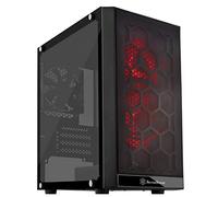 SilverStone Technology SST-PS15B-RGB - Fundas Ordenador, Carcasa (micro-ATX, cristal templado y 2 ventiladores frontales RGB)