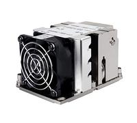 SilverStone Technology XE02-3647NB 2U - Enfriador de CPU para servidor/estación de trabajo de factor de forma pequeño para enchufes estrechos LGA 3647, SST-XE02-3647NB