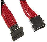 Silverstone tek - Cable de alimentación de extensión con 1 x 4 Pines a 4 Conectores SATA (PP07-BTSR)