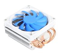 Silverstone Tek - Enfriador de CPU de bajo perfil con ventilador PWM de 92 mm, cuatro tubos de calor de 6 mm, Intel LGA1155/1156/1150 y AMD AM2/AM3/FM1/FM2 AR06