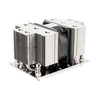 SilverStone XE02-AM5B - Disipador para CPU de servidor/estación de trabajo con factor de forma pequeño 2U para los zócalos AMD AM5/AM4, SST-XE02-AM5B