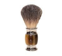 Silvertip Badger - Brocha de afeitar de espuma, sin desprendimiento de cabello, sin olor terrible, cepillo de afeitar húmedo para hombres con crema de afeitar, espuma y mango de resina de jabón
