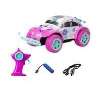 Silvertlit - Coche Teledirigido Todo Terreno EXOST - Pixie Rosa - El Coche Más Lindo Inspirado en el Escarabajo - Velocidad: 12km/h - Batería incluida - RC para Niños - A Partir de 5 años - 54756