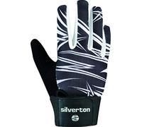 Silverton Guantes Cross Bone, Unisex Adulto, Negro/Blanco, XX-Large